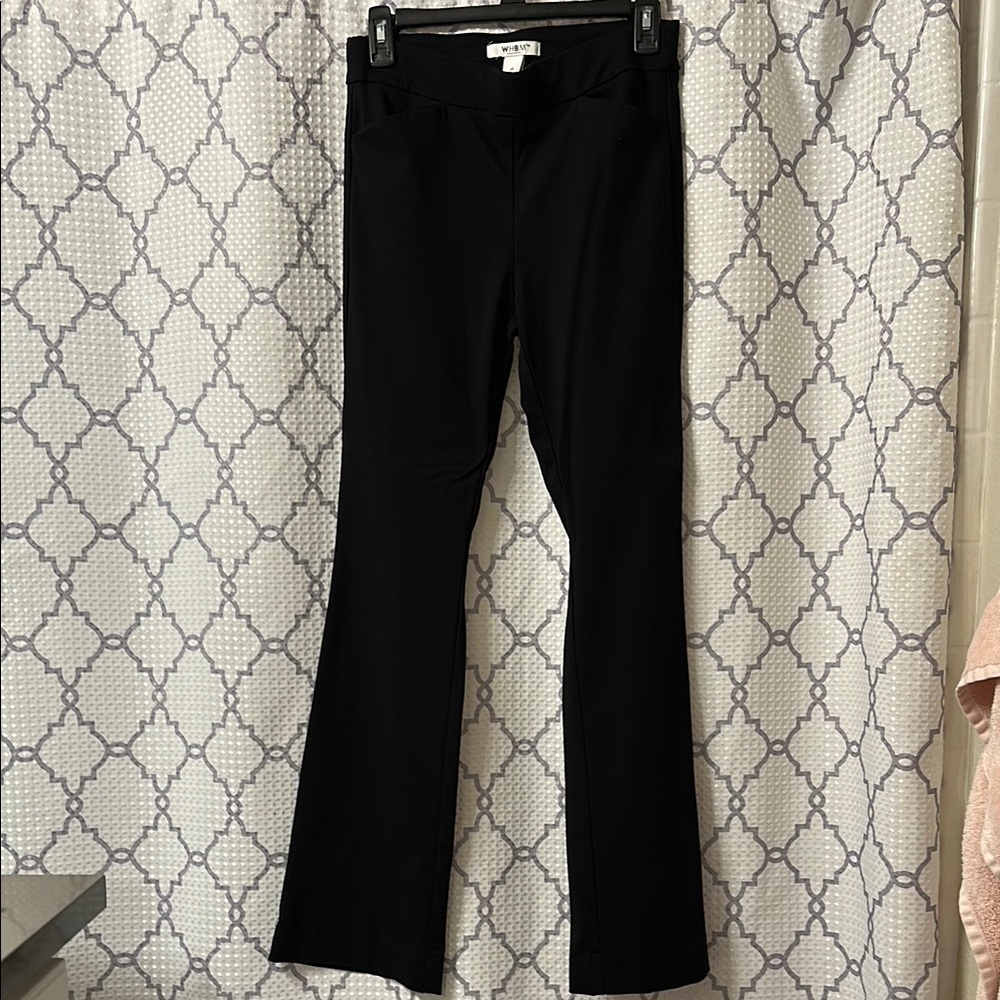 White House Black Market Black Boot Cut Pants